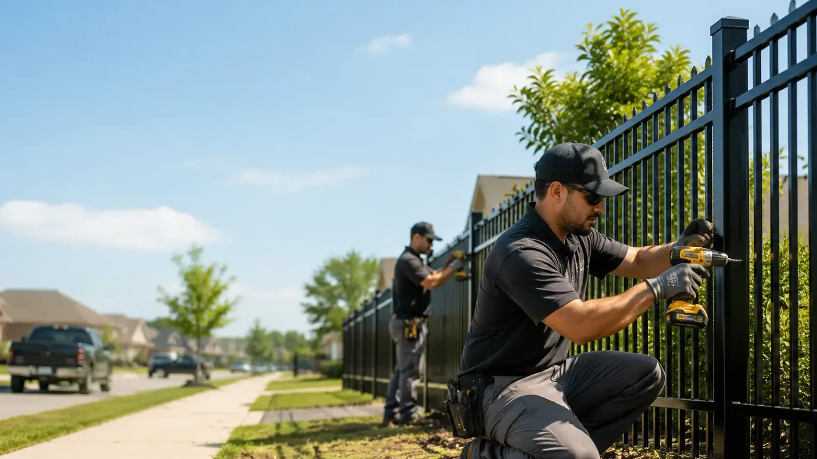 Metal Fence Installation in Chisago City, MN